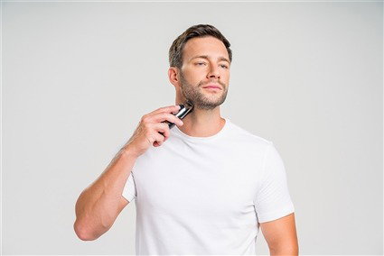 Wahl 09893-0443 Tondeuse à barbe et coupe-cheveux sans fil avec 8 peines guide colorés, autonomie 240 min, charge rapide 5 min pour 1 min, coupe de précision 0.5 à 13 mm