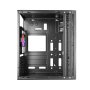 Mars Gaming Caisse Ordinateur ATX Semitorre Mcblaze, Ventilateur LED, Fenêtre Verre