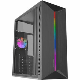 Mars Gaming Caisse Ordinateur ATX Semitorre Mcblaze, Ventilateur LED, Fenêtre Verre