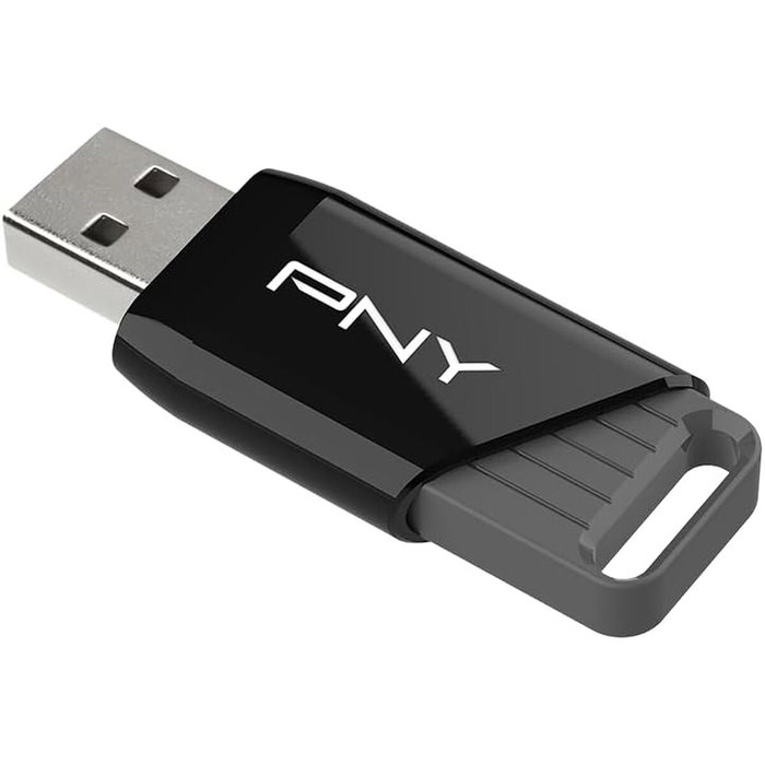 Clé USB PNY Attaché X Noir 64 GB Clé USB PNY Attaché X Noir 64 GB