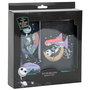 Cerdá Set Belleza Jack et Sally - L'Étrange Noël de Mr Jack Disney - Nécessaire, Brosse à Cheveux et Élastiques