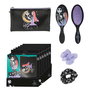 Cerdá Set Belleza Jack et Sally - L'Étrange Noël de Mr Jack Disney - Nécessaire, Brosse à Cheveux et Élastiques