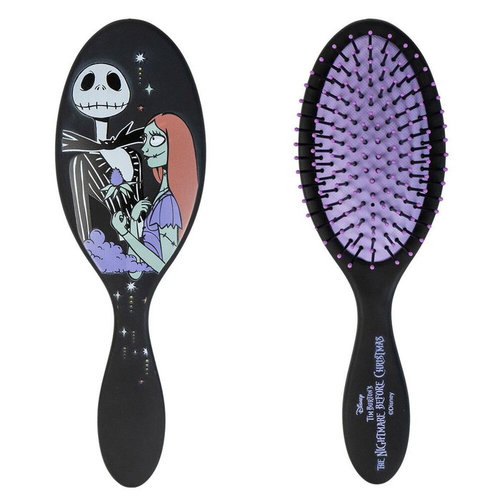 Cerdá Set Belleza Jack et Sally - L'Étrange Noël de Mr Jack Disney - Nécessaire, Brosse à Cheveux et Élastiques