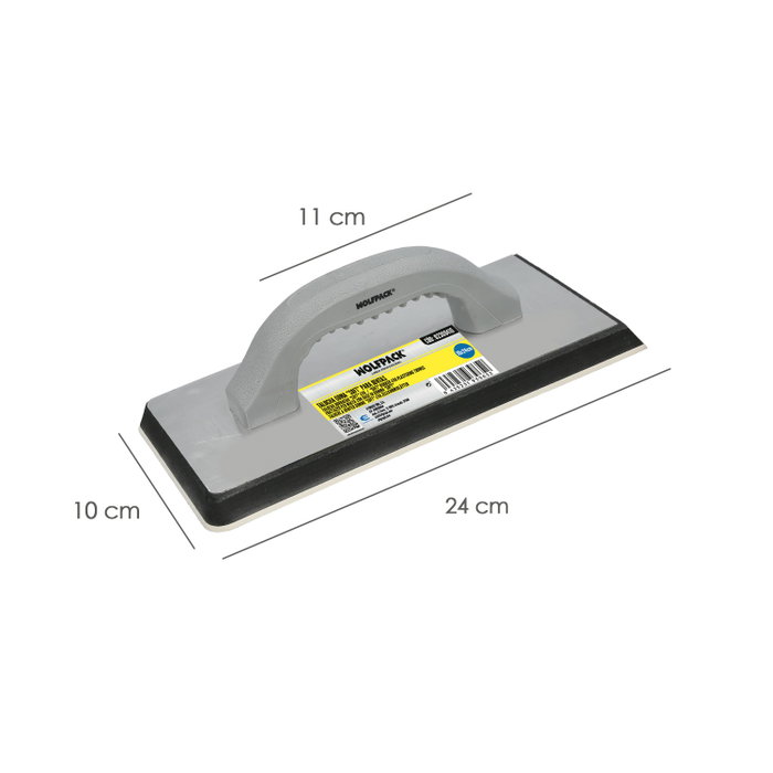 WOLFPACK LINEA PROFESIONAL Taloche en caoutchouc soft pour joints 10x24 cm