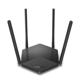 Mercusys MR60X AX1500 Wi-Fi 6 Router, 4 Antennes, Noir