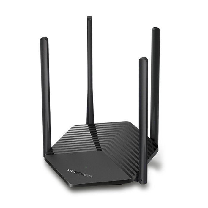 Mercusys MR60X Routeur WiFi 6 AX1500 4 Antennes 5dBi Gigabit 1500Mbps Double Bande 2.4/5 GHz OFDMA MU-MIMO WPA3 Mercusys MR60X Routeur WiFi 6 AX1500 4 Antennes 5dBi Gigabit 1500Mbps Double Bande 2.4/5 GHz OFDMA MU-MIMO WPA3