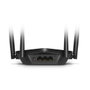 Mercusys MR60X Routeur WiFi 6 AX1500 4 Antennes 5dBi Gigabit 1500Mbps Double Bande 2.4/5 GHz OFDMA MU-MIMO WPA3