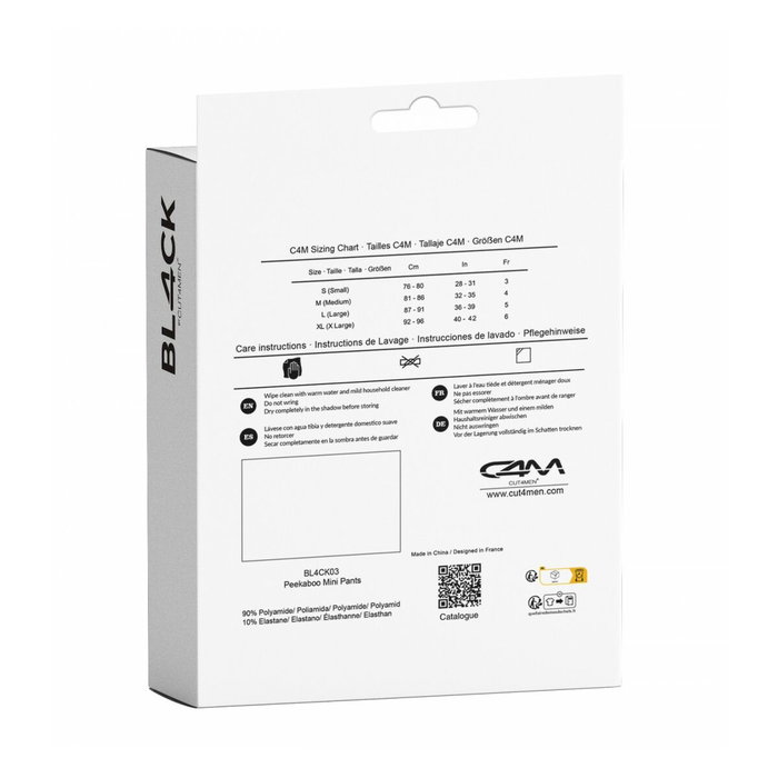 Tanga Cut4men Noir S Tanga Cut4men Noir S