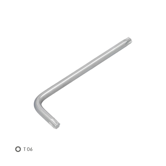 WOLFPACK LINEA PROFESIONAL Clé Torx Inviolable Larga T06 WOLFPACK LINEA PROFESIONAL Clé Torx Inviolable Larga T06