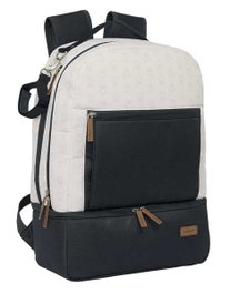 Safta Miffy Mum Moon, Sac à dos accessoires pour bébé, Recommandé et réparable, 30x43x15 cm