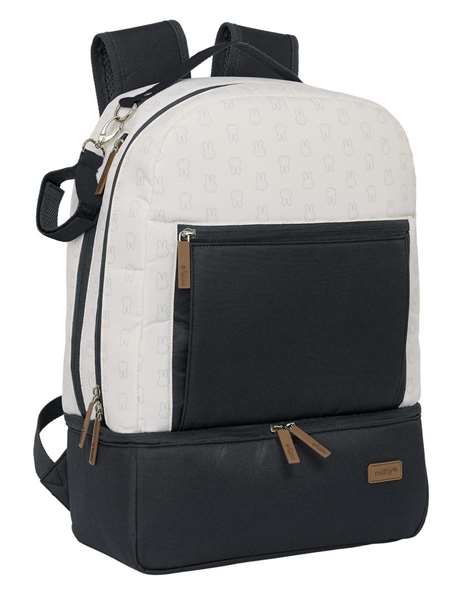 Safta Miffy Mum Moon, Sac à dos accessoires pour bébé, Recommandé et réparable, 30x43x15 cm