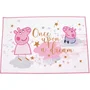 Fun House Tapis de Sol Peppa Pig Dream 120 x 80 cm, pour Chambre d'Enfant, Lavable en Surface, Idéal Cadeau