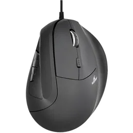Bluestork ERGO Souris ergonomique verticale Filaire Noire