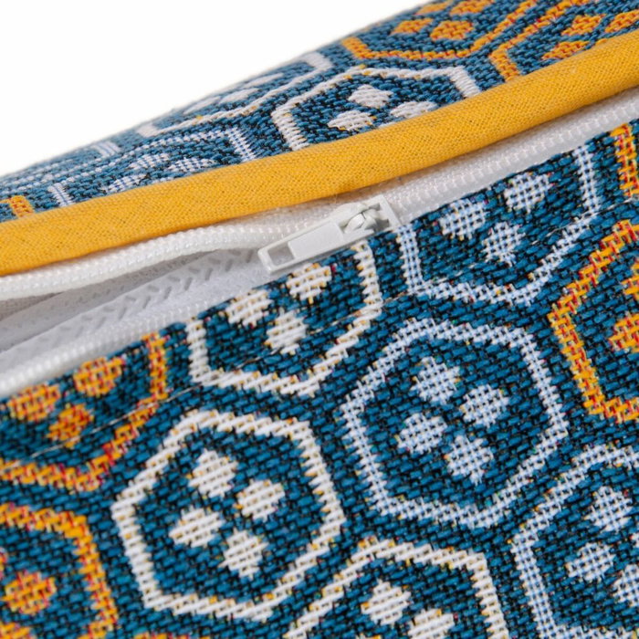 BigBuy Home Coussin Bleu Imprimé 60 x 10 x 40 cm
