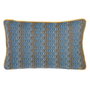 BigBuy Home Coussin Bleu Imprimé 60 x 10 x 40 cm