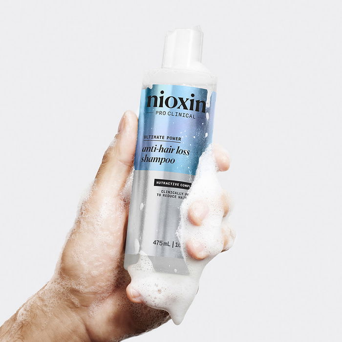 Nioxin Shampooing Anti-Chute Cheveux, Revitalisant Cuir Chevelu et Croissance des Cheveux, 475 ml