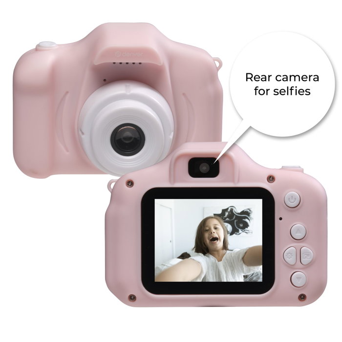 Denver KCA-1340 Appareil Photo pour Enfants - Rose Denver KCA-1340 Appareil Photo pour Enfants - Rose