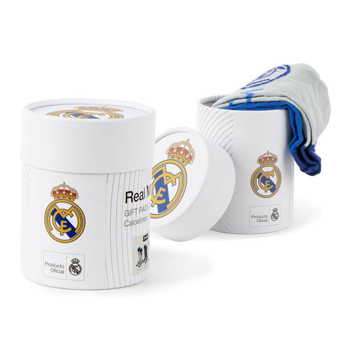 Cerdá Pack de 3 paires de chaussettes Real Madrid Taille 38-45