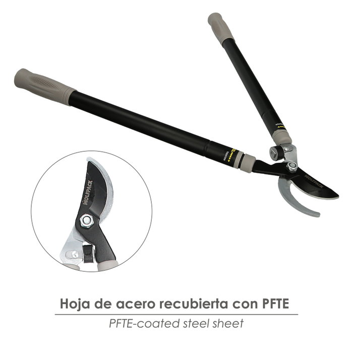 WOLFPACK LINEA PROFESIONAL Cisaille de taille professionnelle télescopique 6306 WOLFPACK LINEA PROFESIONAL Cisaille de taille professionnelle télescopique 6306