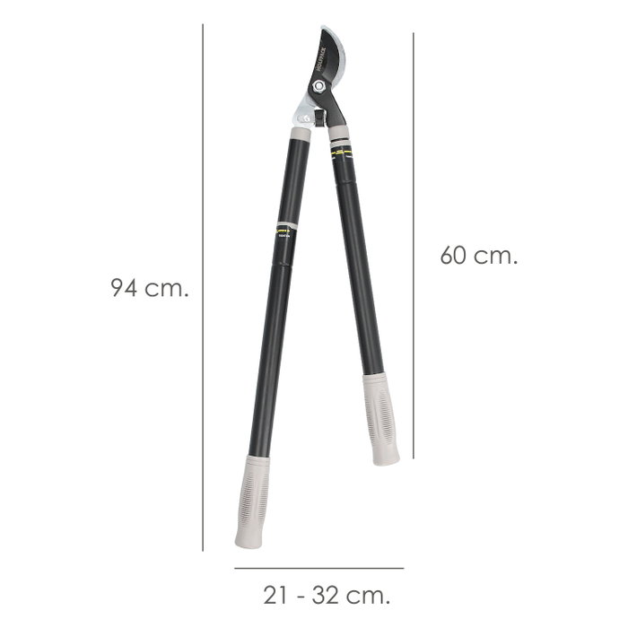 WOLFPACK LINEA PROFESIONAL Cisaille de taille professionnelle télescopique 6306 WOLFPACK LINEA PROFESIONAL Cisaille de taille professionnelle télescopique 6306