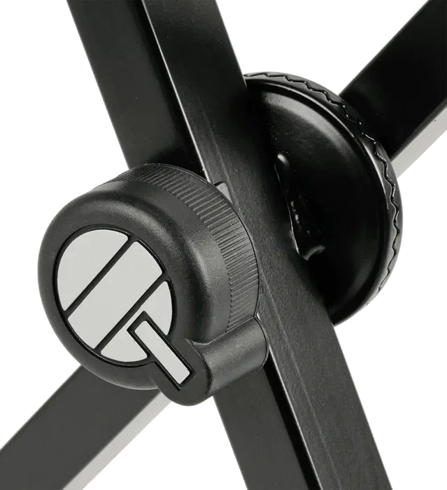 QUIKLOK Support Clavier T10 Format "X" / Profil Simple - Noir - Acier - Pliable - Hauteur Réglable QUIKLOK Support Clavier T10 Format "X" / Profil Simple - Noir - Acier - Pliable - Hauteur Réglable