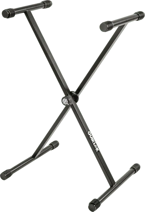 QUIKLOK Support Clavier T10 Format "X" / Profil Simple - Noir - Acier - Pliable - Hauteur Réglable QUIKLOK Support Clavier T10 Format "X" / Profil Simple - Noir - Acier - Pliable - Hauteur Réglable