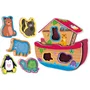 Lisciani Giochi Jouer Apprendre Bois Les Animaux Rigolos