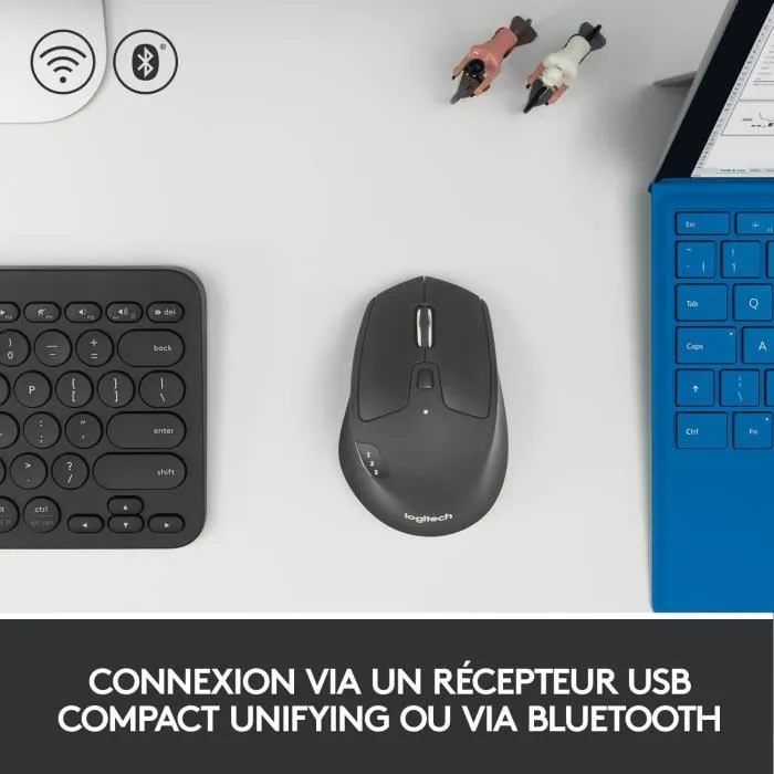 Logitech M720 Triathlon Souris sans fil Optique Logitech M720 Triathlon Souris sans fil Optique