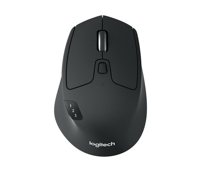 Logitech M720 Triathlon - Souris sans fil Bluetooth et 2.4GHz (Unifying), 1000 dpi, autonomie 24 mois, 135g, pour main droite Logitech M720 Triathlon - Souris sans fil Bluetooth et 2.4GHz (Unifying), 1000 dpi, autonomie 24 mois, 135g, pour main droite