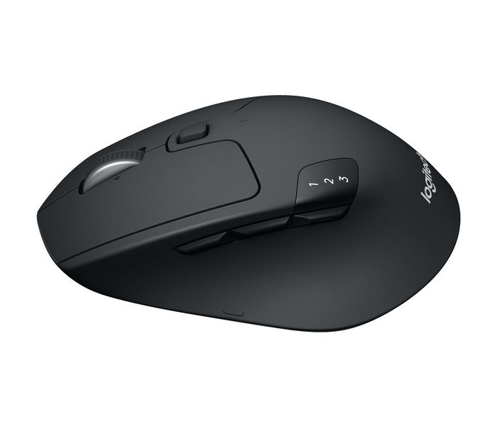 Logitech M720 Triathlon - Souris sans fil Bluetooth et 2.4GHz (Unifying), 1000 dpi, autonomie 24 mois, 135g, pour main droite Logitech M720 Triathlon - Souris sans fil Bluetooth et 2.4GHz (Unifying), 1000 dpi, autonomie 24 mois, 135g, pour main droite
