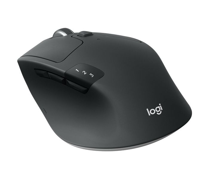 Logitech M720 Triathlon - Souris sans fil Bluetooth et 2.4GHz (Unifying), 1000 dpi, autonomie 24 mois, 135g, pour main droite Logitech M720 Triathlon - Souris sans fil Bluetooth et 2.4GHz (Unifying), 1000 dpi, autonomie 24 mois, 135g, pour main droite
