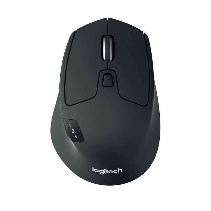 Logitech M720 Triathlon - Souris sans fil Bluetooth et 2.4GHz (Unifying), 1000 dpi, autonomie 24 mois, 135g, pour main droite Logitech M720 Triathlon - Souris sans fil Bluetooth et 2.4GHz (Unifying), 1000 dpi, autonomie 24 mois, 135g, pour main droite