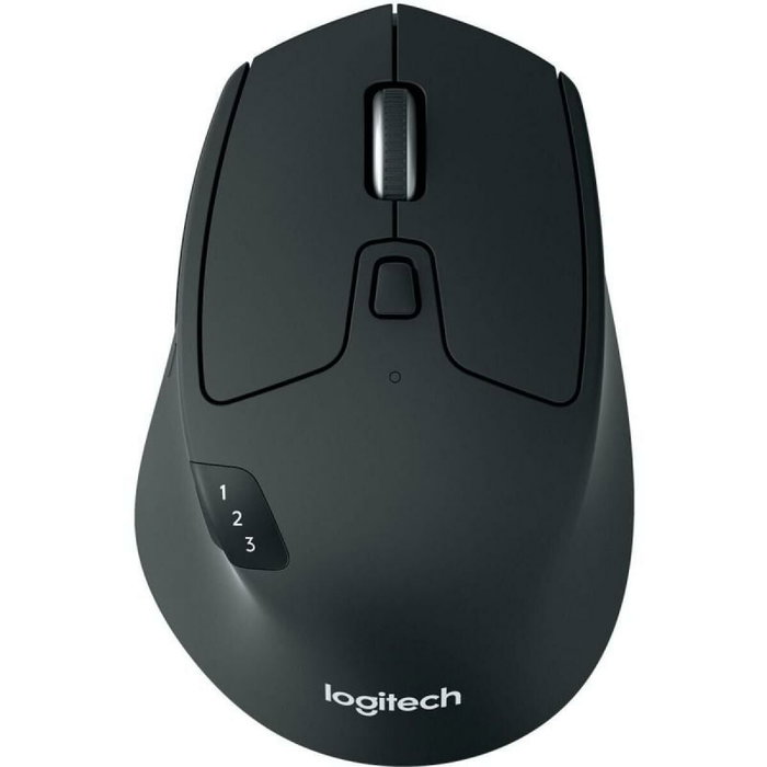 Logitech Souris sans fil M720 Triathlon, connexion USB et Bluetooth, multi-appareils, noir (910-004791)
