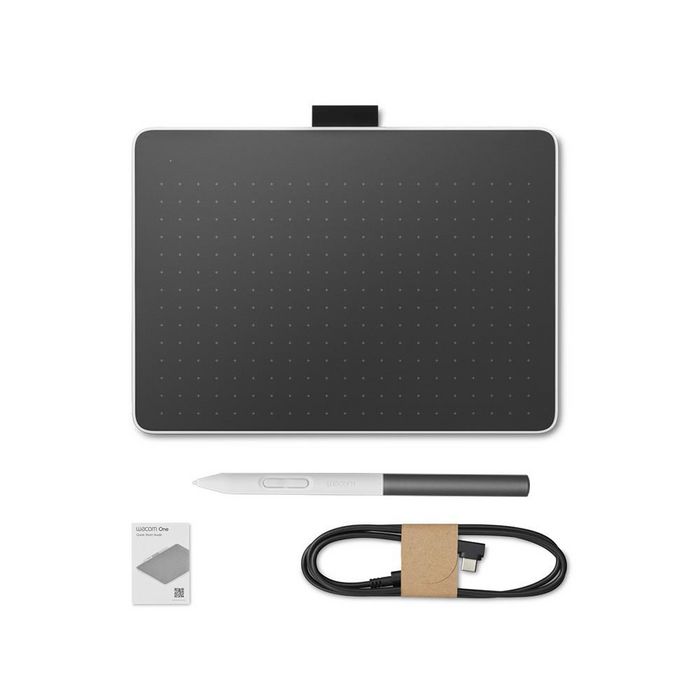 Wacom One Small Tablette Graphique 152 x 95 mm Bluetooth 5.1 USB-C Compacte Wacom One Small Tablette Graphique 152 x 95 mm Bluetooth 5.1 USB-C Compacte