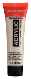 Amsterdam Standard Series Peinture Acrylique Buff Titanio Claro 289 20 ml