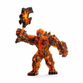 Schleich Golem de lave avec arme Eldrador Creature