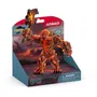 Schleich 42447 Eldrador Creature - Figurine d'action Golem de lave avec arme, très durable, à partir de 7 ans
