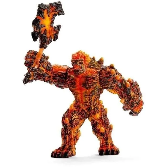 Schleich 42447 Eldrador Creature - Figurine d'action Golem de lave avec arme, très durable, à partir de 7 ans Schleich 42447 Eldrador Creature - Figurine d'action Golem de lave avec arme, très durable, à partir de 7 ans