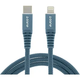 Auto-T Câble USB-C vers Lightning 1 m Bleu