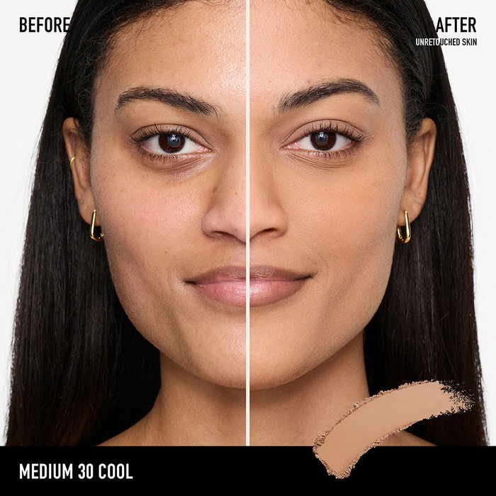 Bare Minerals BarePro 24h Fond de teint poudre #30-cool 8 g - Couverture exceptionnelle, fini mat 24h, non comédogène, contrôle du sébum