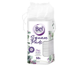 Bel Disques rectangulaires BEL PREMIUM - 50 lingettes nettoyantes en microfibre avec aloe vera et provitamine B5, testées dermatologiquement