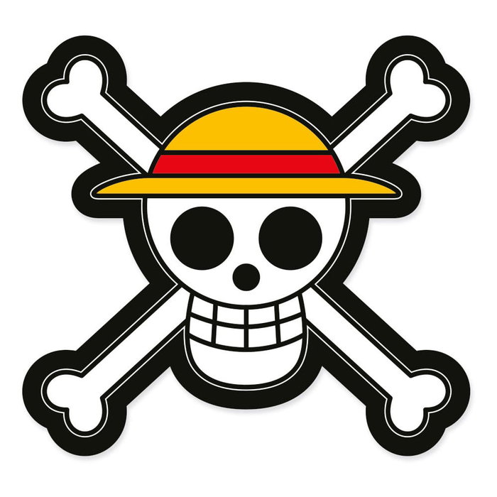 One Piece oreiller Jolly Roger 33 cm One Piece oreiller Jolly Roger 33 cm