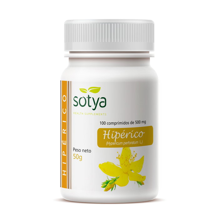 SOTYA HIPERICO 100 comprimés de 500mg SOTYA HIPERICO 100 comprimés de 500mg