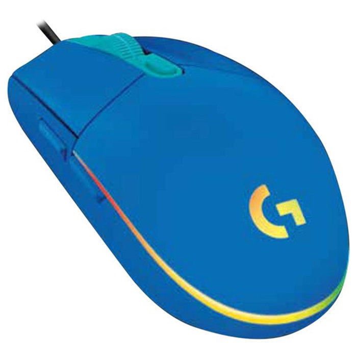 Logitech G102 Lightsync Souris Gaming Filaire USB Optique 8000 DPI Bleu Logitech G102 Lightsync Souris Gaming Filaire USB Optique 8000 DPI Bleu