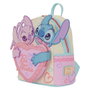 LOUNGEFLY Sac à dos Be Mine Angel & Stitch Disney