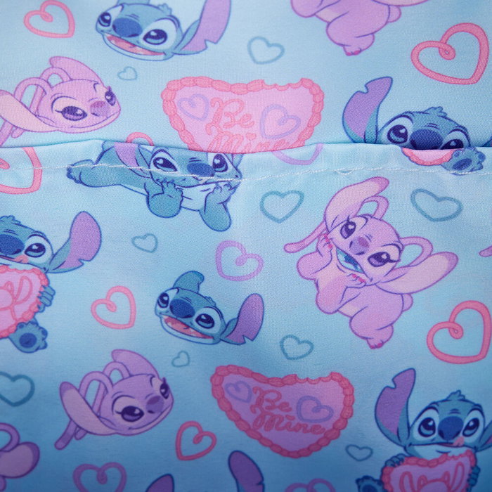 LOUNGEFLY Sac à dos Be Mine Angel & Stitch Disney LOUNGEFLY Sac à dos Be Mine Angel & Stitch Disney