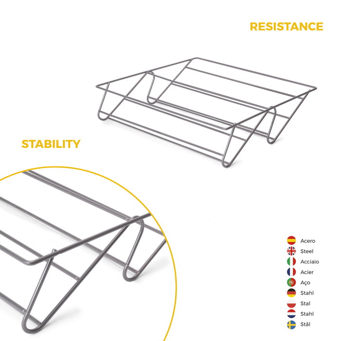 Emuca Kit tiroir à chaussures et rack ajustable Quartz pour armoires, glissières extension totale et à fermeture douce, Module 60cm, Finition Titane Emuca Kit tiroir à chaussures et rack ajustable Quartz pour armoires, glissières extension totale et à fermeture douce, Module 60cm, Finition Titane