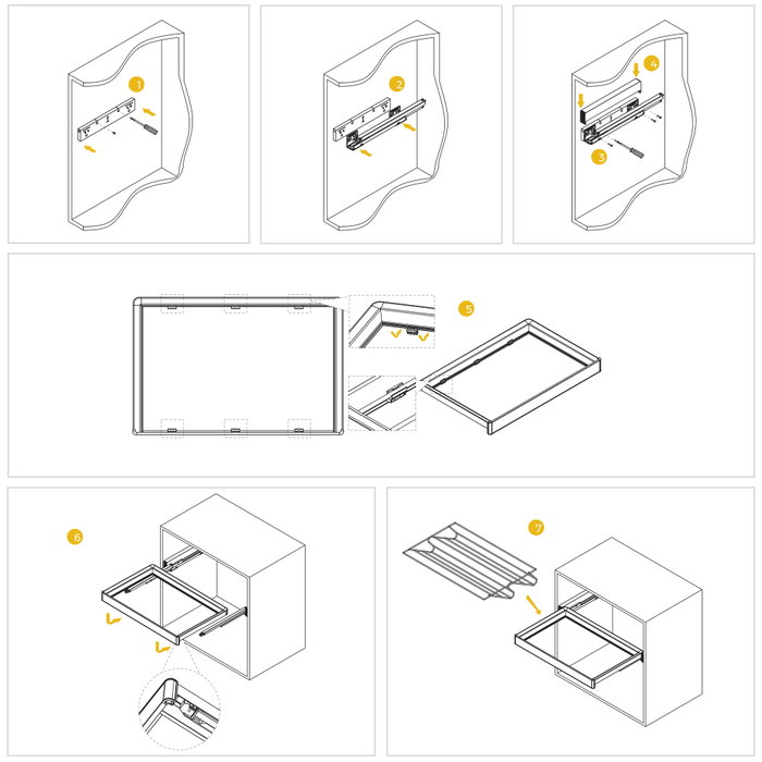 Emuca Kit tiroir à chaussures et rack ajustable Quartz pour armoires, glissières extension totale et à fermeture douce, Module 60cm, Finition Titane Emuca Kit tiroir à chaussures et rack ajustable Quartz pour armoires, glissières extension totale et à fermeture douce, Module 60cm, Finition Titane