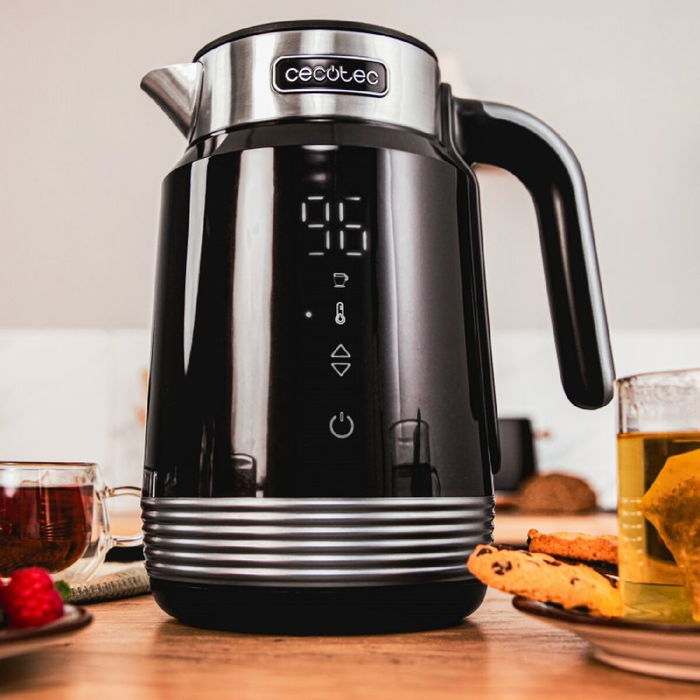 Bouilloire Cecotec ThermoSense 600 Touch Black Noir 2200 W