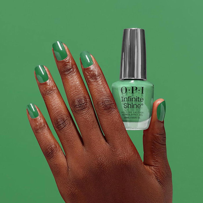 Opi Infinite Shine Vernis à ongles effet gel longue durée #Won for the Ages Vert 15 ml